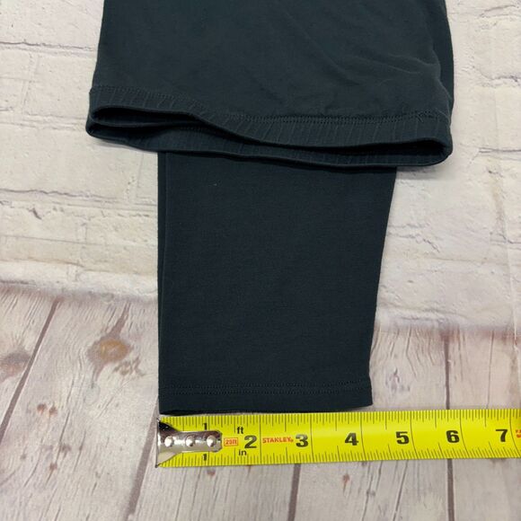 Eileen Fisher Women Pull On Ankle Leggings Size XL X-Large Dark Teal C046 -30 - Picture 9 of 16